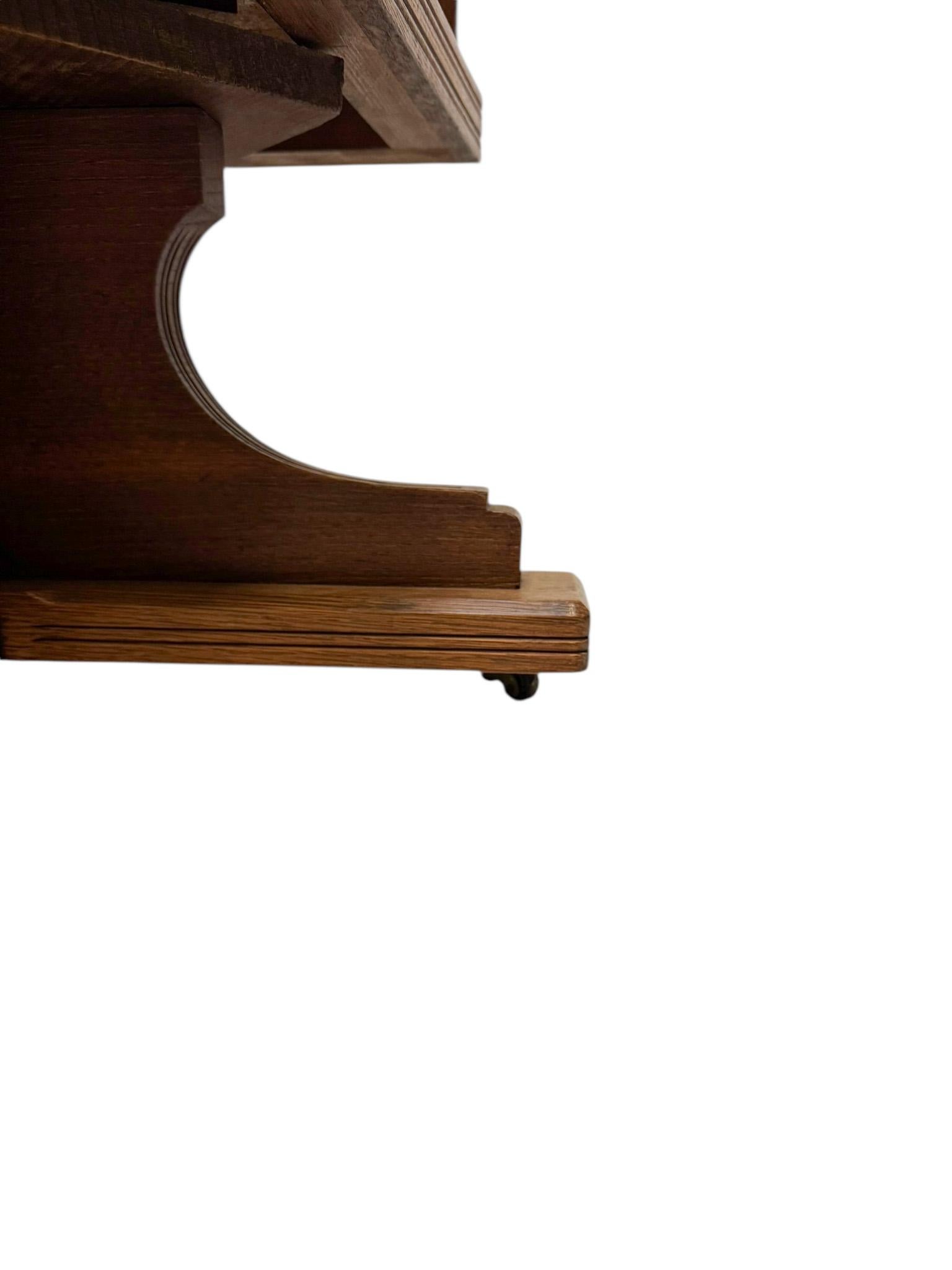 Art Nouveau Jugendstil Revolving Bookcase, 1900s in vendita 4