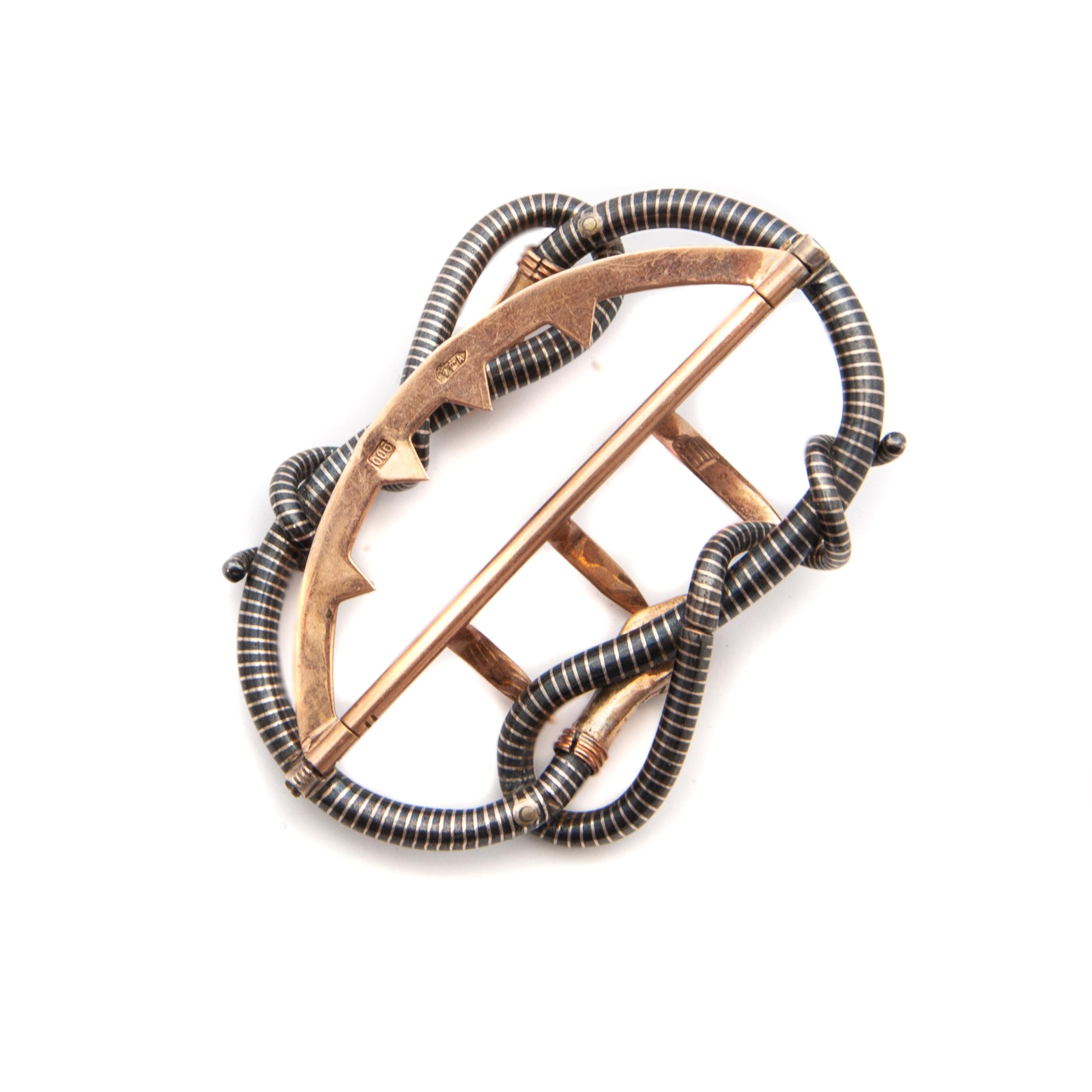 serpent belt buckle