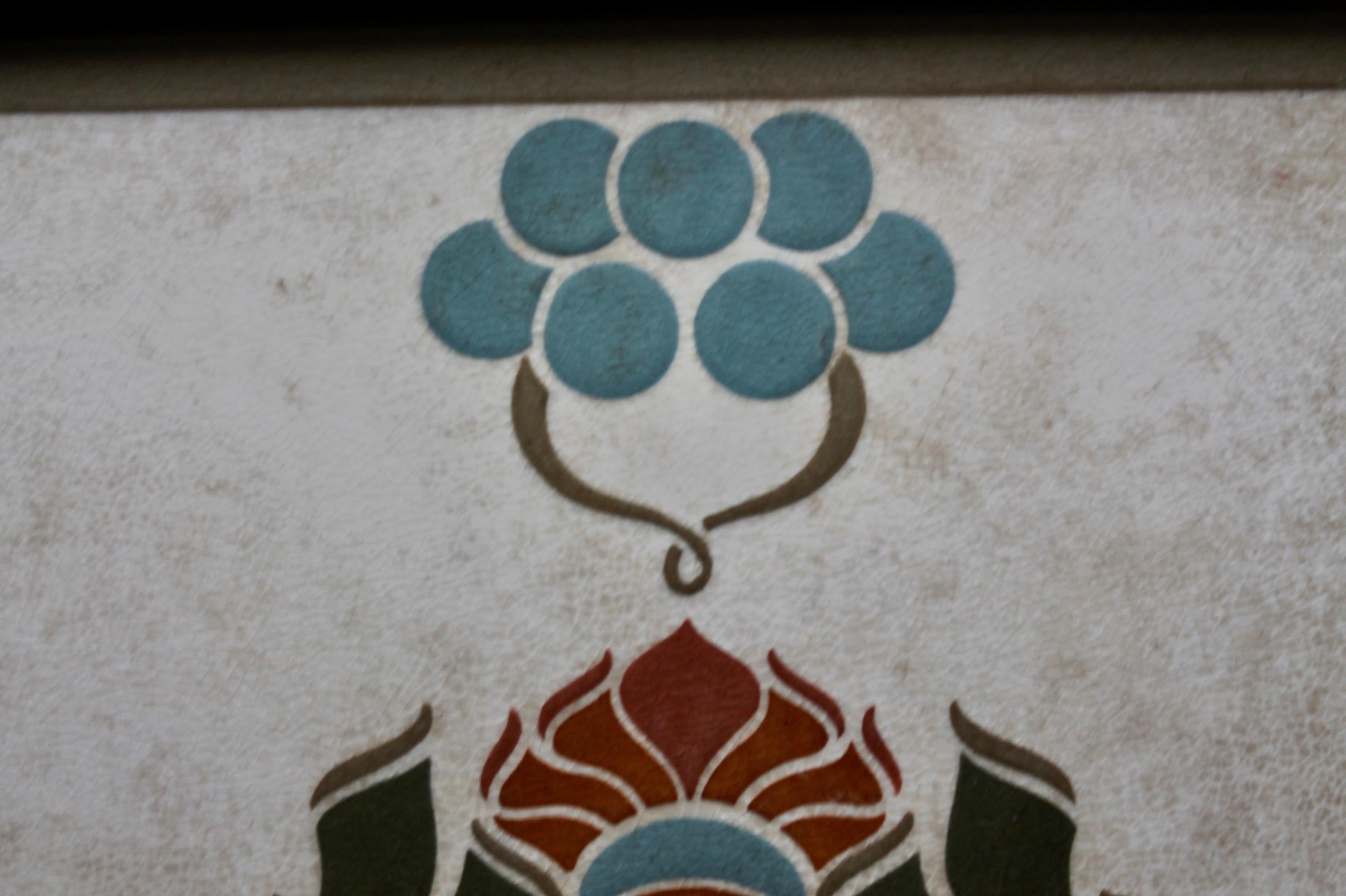 Vassoio da portata in ceramica Art Nouveau Jugenstil in vendita 5