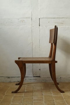 Art Nouveau Klismos Chair by Sophy A. Christensen, Denmark, C. 1905