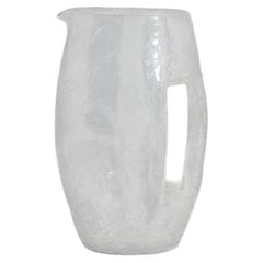Art Nouveau "Kristall Krokodil" Glass Pitcher by Koloman Moser for Loetz Witwe