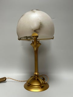 Art Nouveau Lamp Attributed to Majorelle