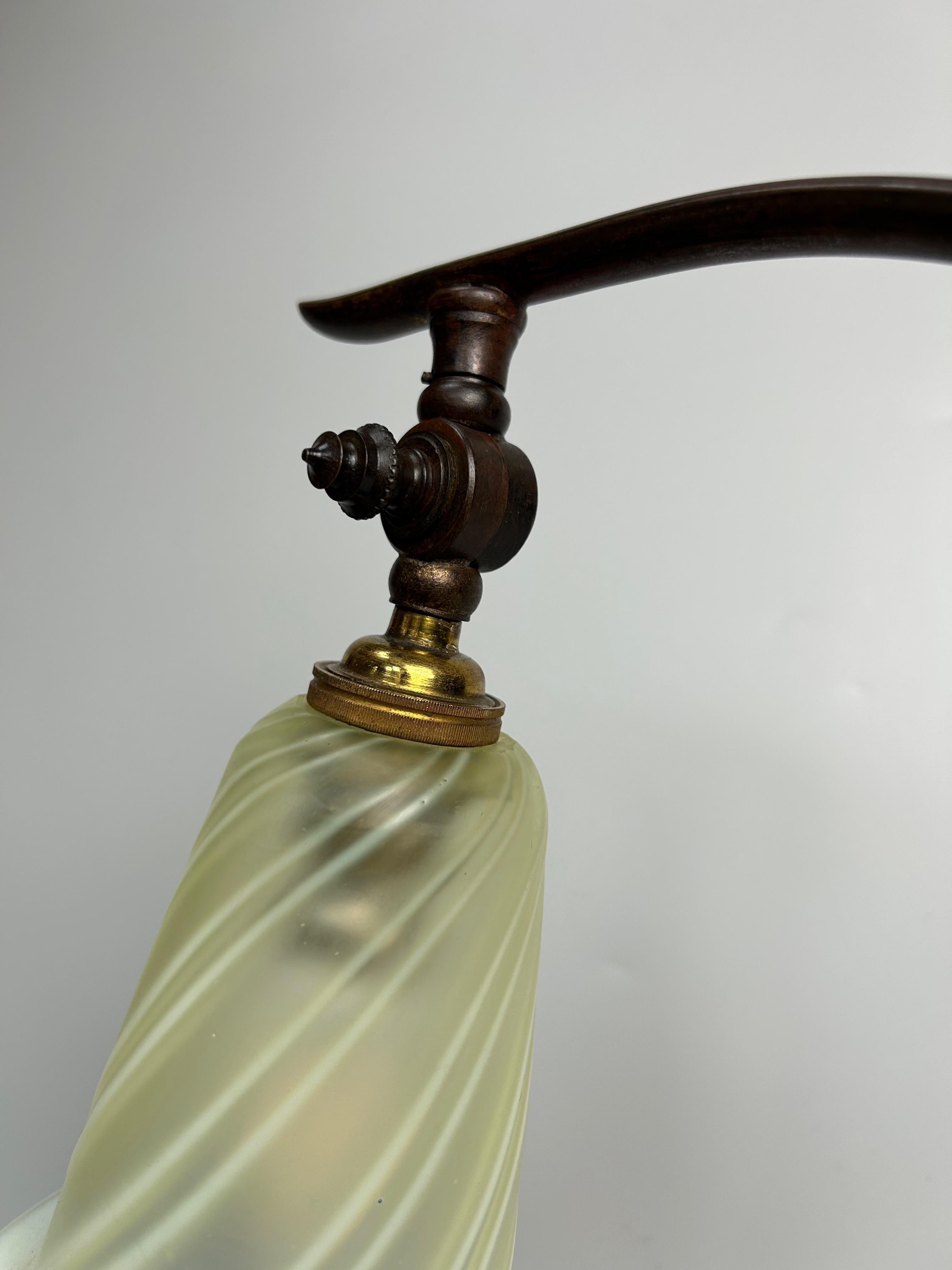 Art Nouveau Lamp Base Model Hearts For Sale 1