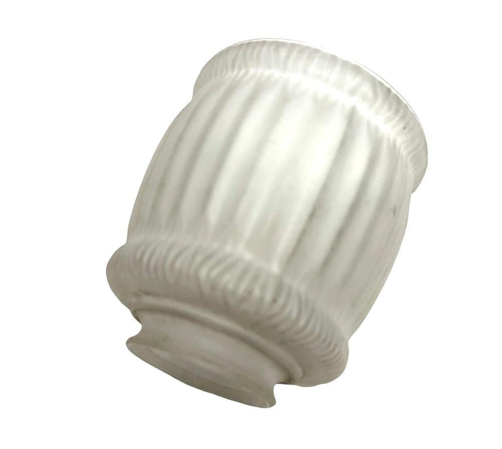Sconosciuto Lampada Art Nouveau Campana con paralume in vetro smerigliato in vendita