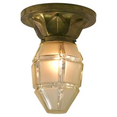 Art Nouveau Lamp Flush Mount, Tabel Lamp ore Ceiling , France, 1900s