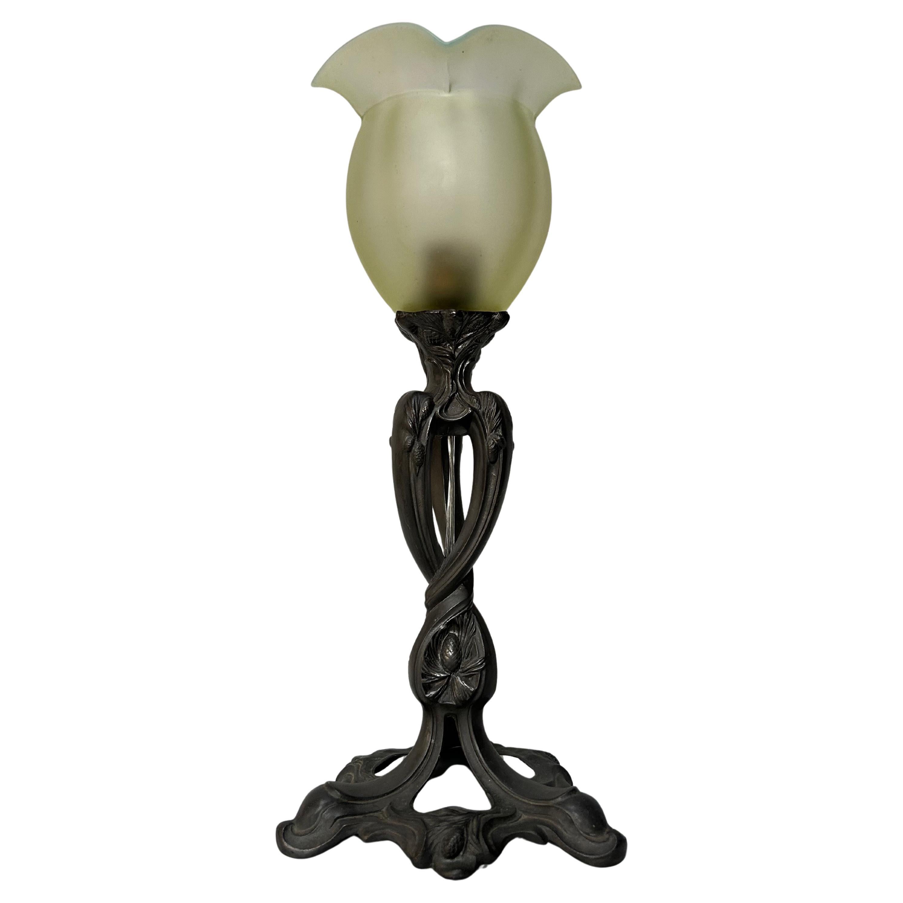 Uranium Glass Table Lamps