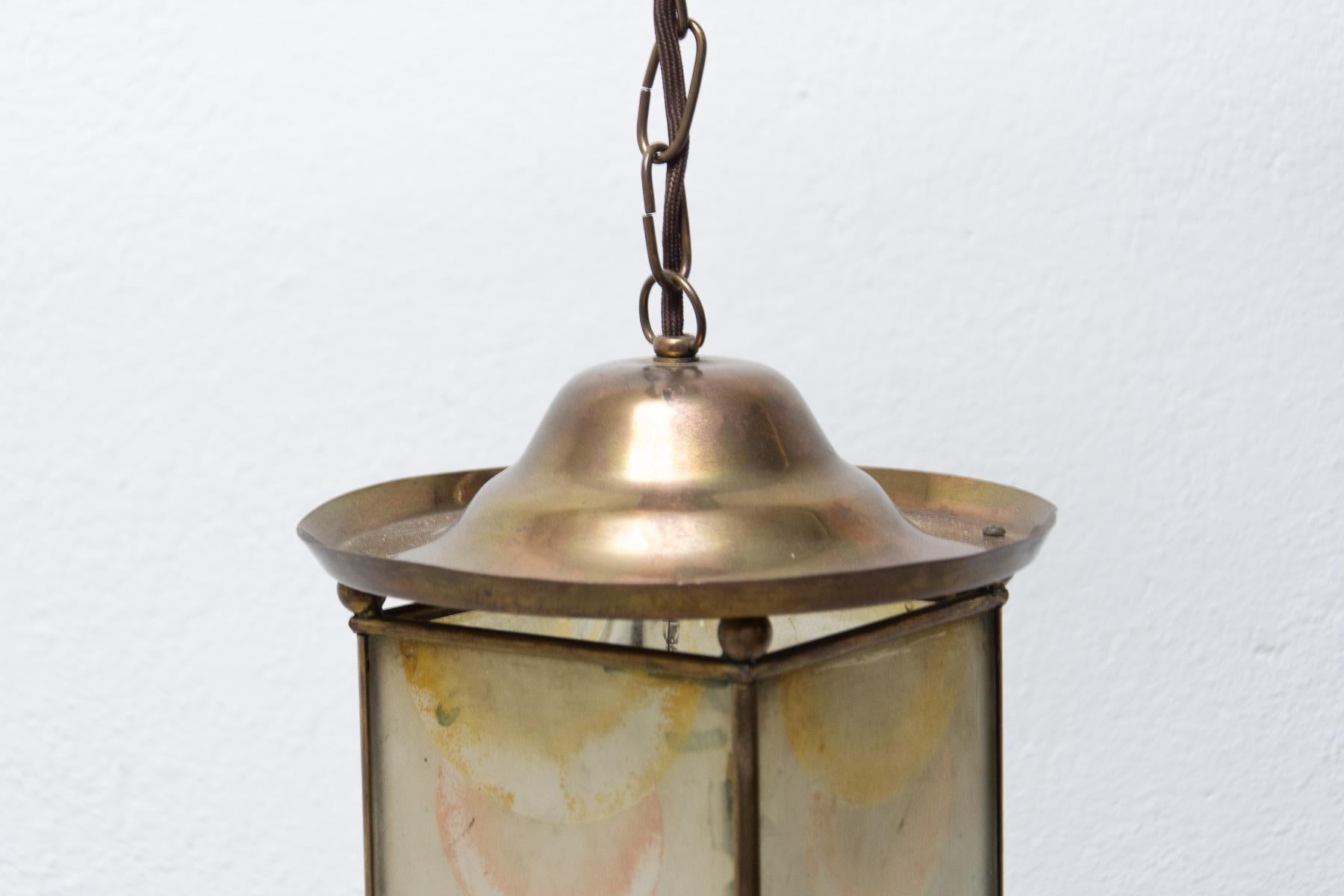Art Nouveau Lantern, circa 1915, Austria Hungary 3