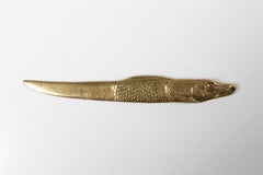 Art Nouveau Letter Opener, Fish