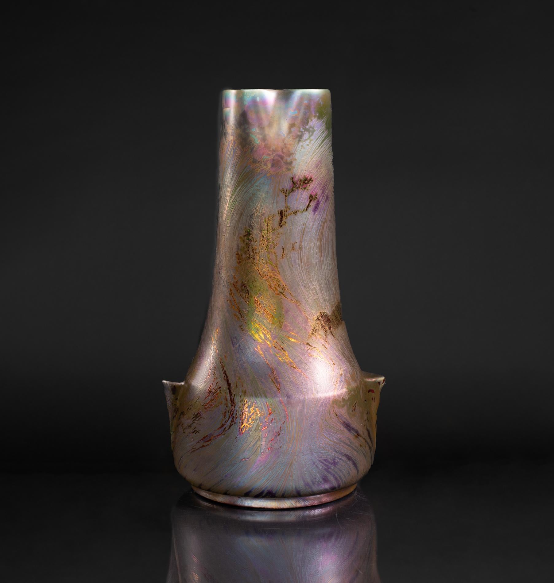 Jugendstil Hummervase im Jugendstil von Clement Massier im Zustand „Hervorragend“ im Angebot in Chicago, US