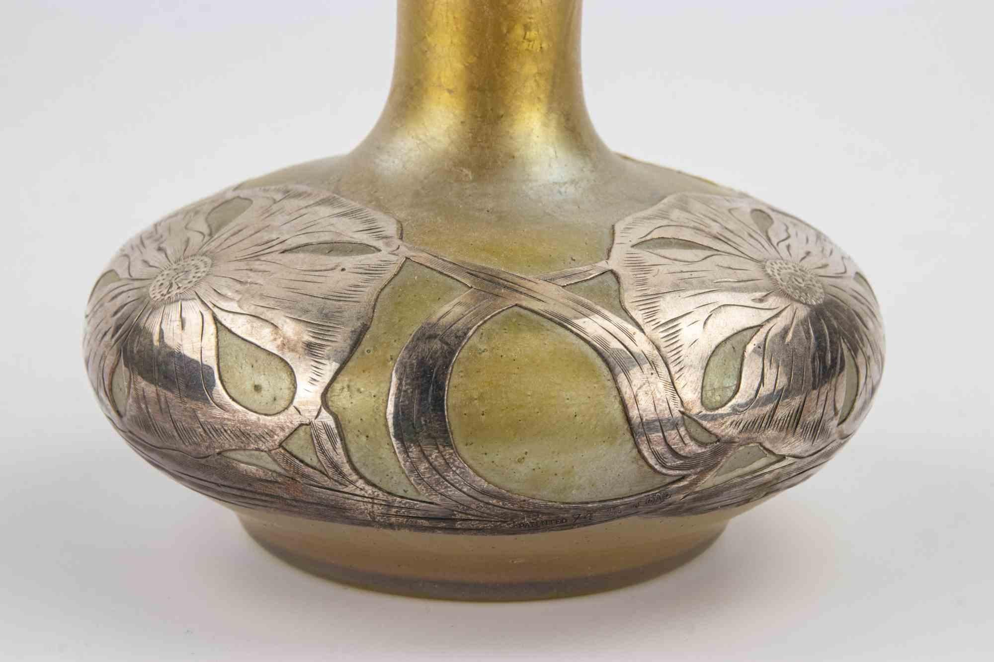 Austrian Art Nouveau Loetz Glass Vase, Early 1900 For Sale