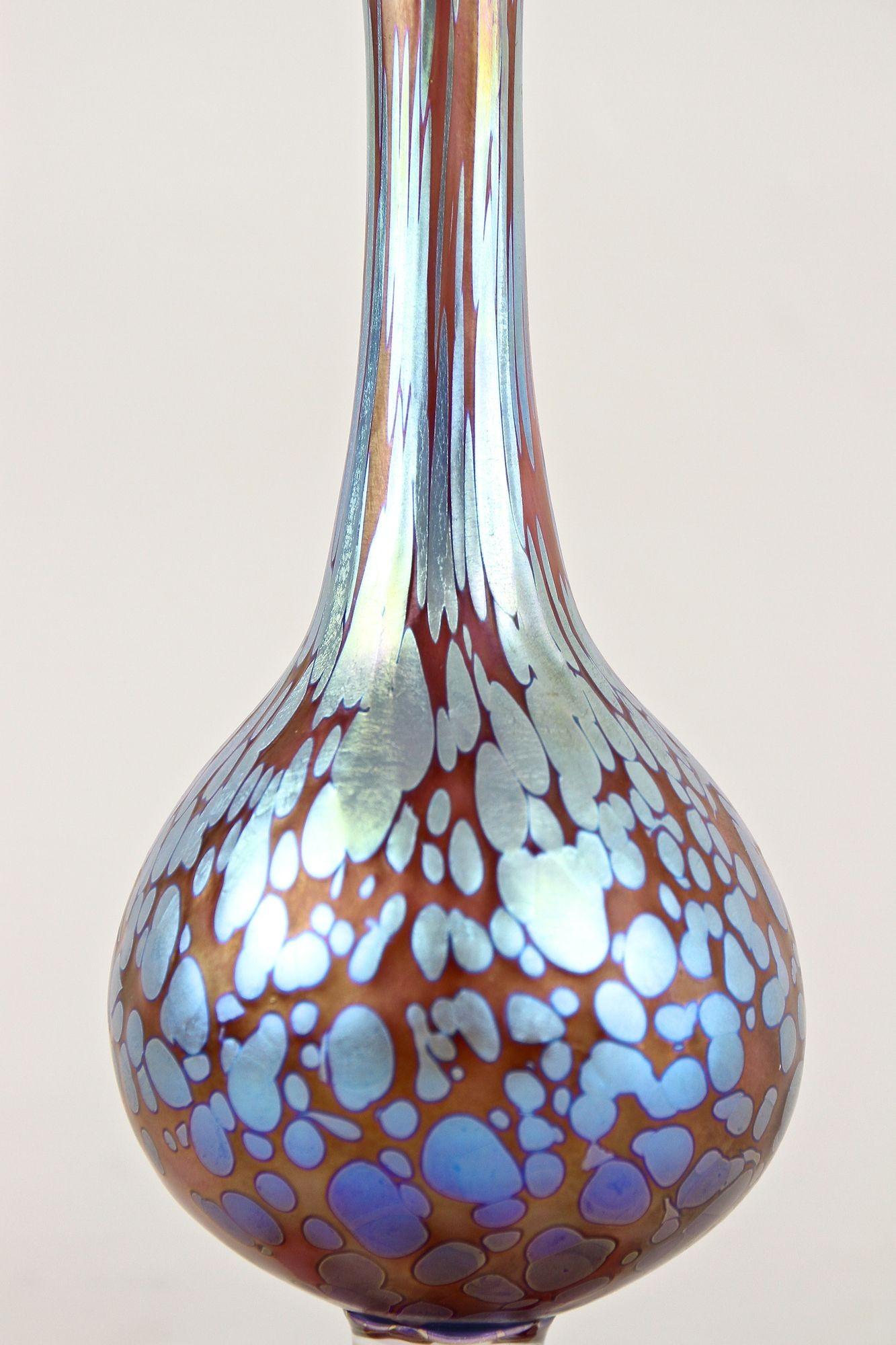 Vaso Loetz Papillon Art Nouveau 
