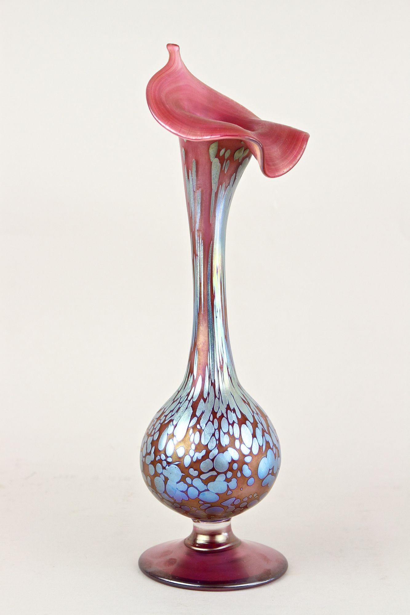 Vaso Loetz Papillon Art Nouveau 