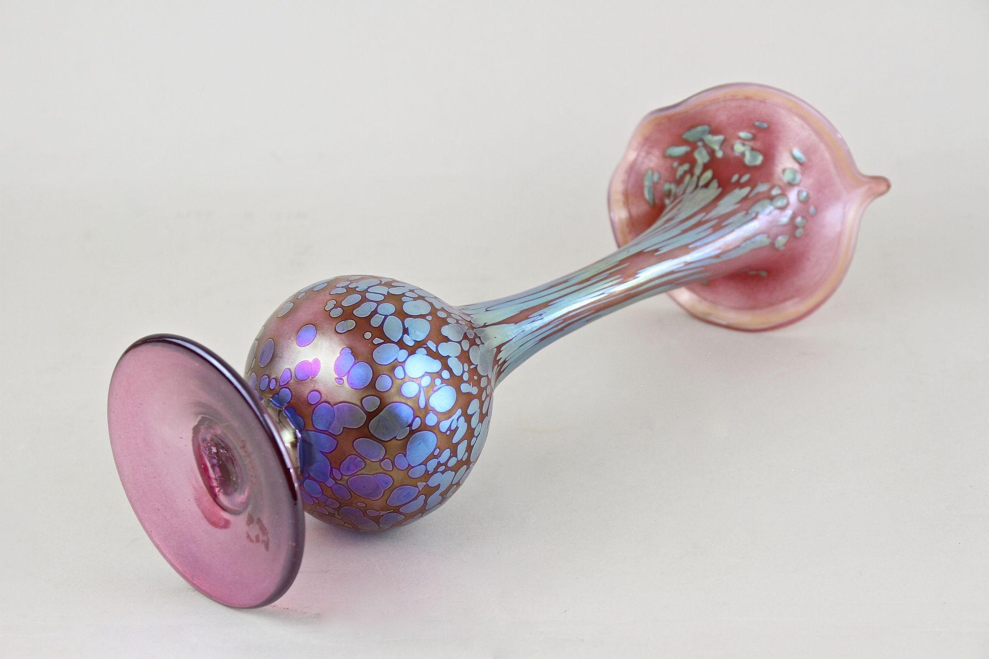 Vaso Loetz Papillon Art Nouveau 