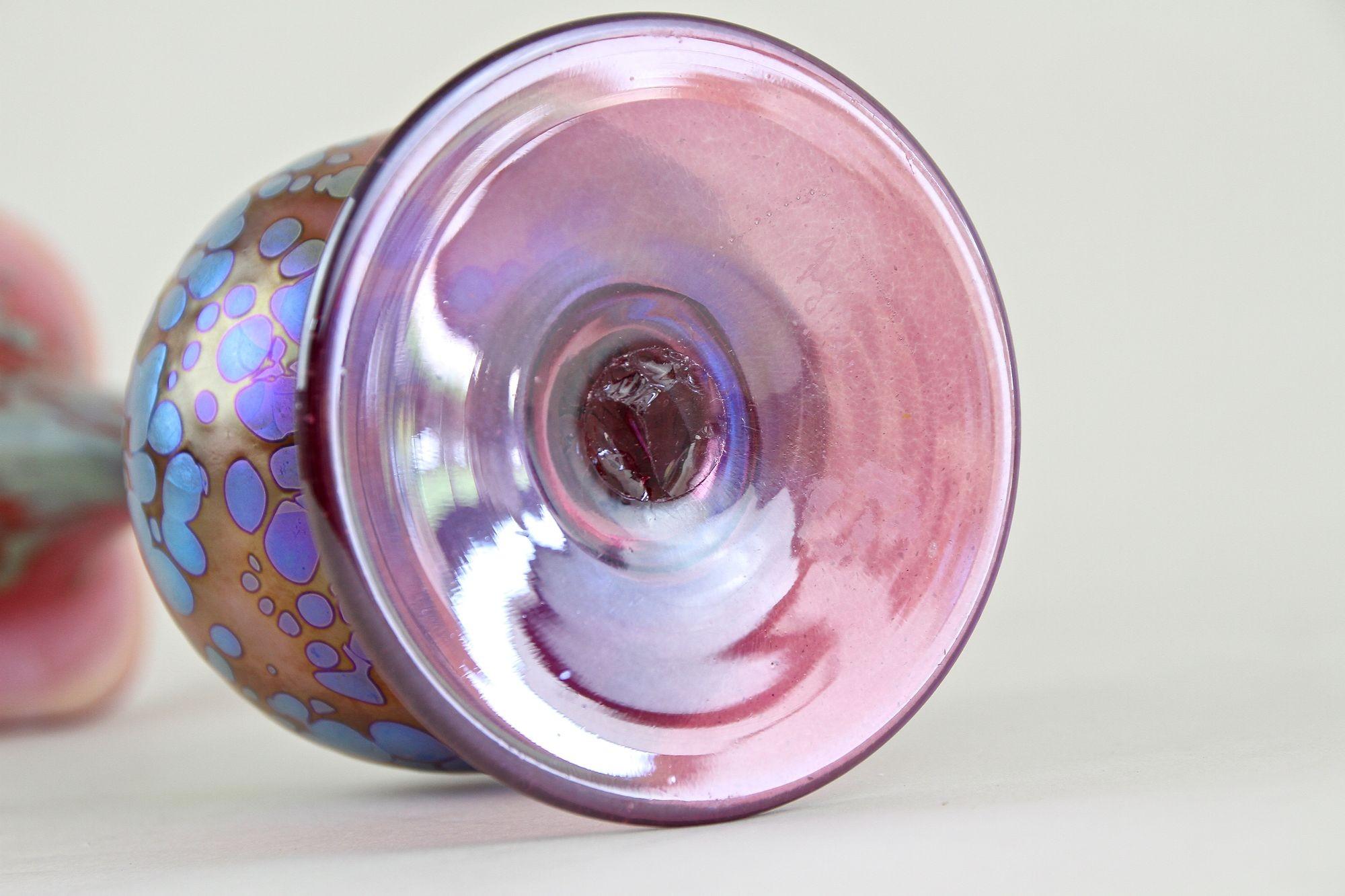 Vaso Loetz Papillon Art Nouveau 