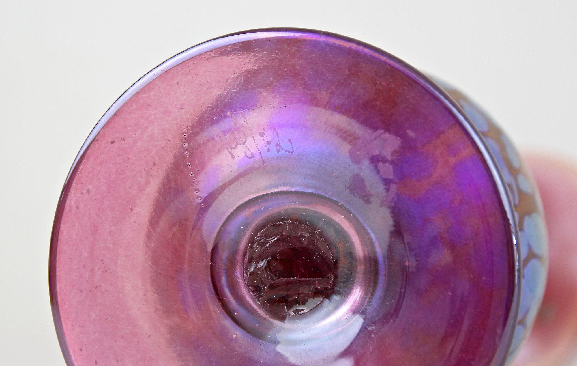 Vaso Loetz Papillon Art Nouveau 
