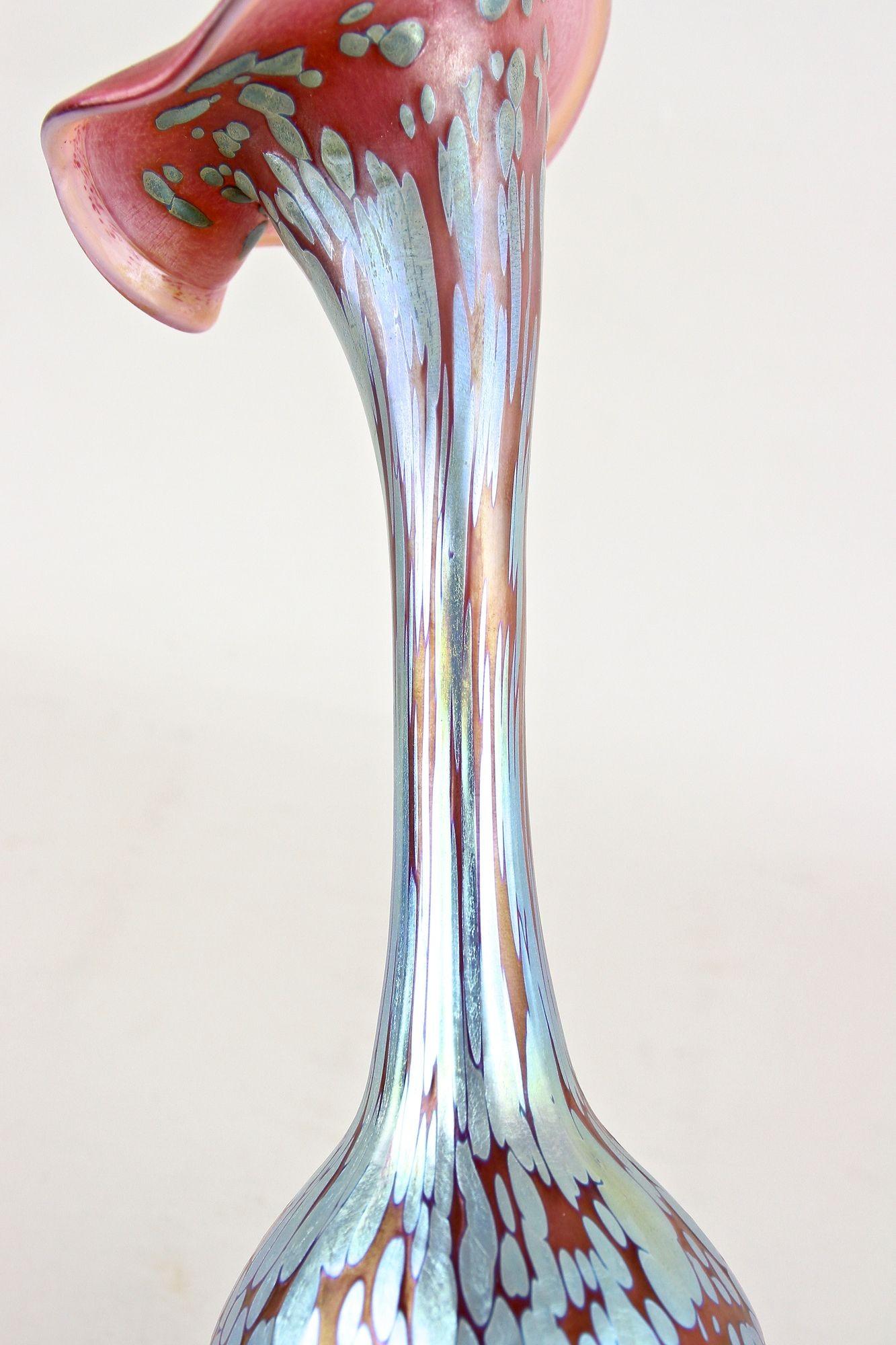 Vaso Loetz Papillon Art Nouveau 