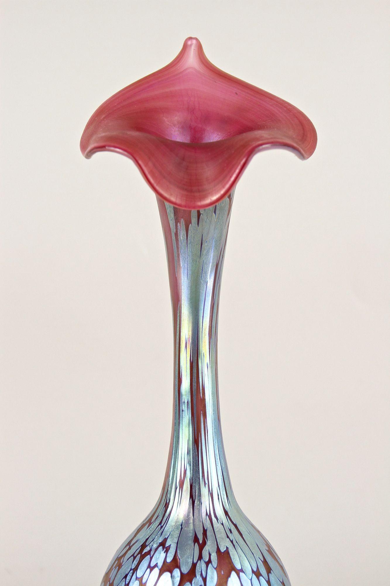 Vaso Loetz Papillon Art Nouveau 