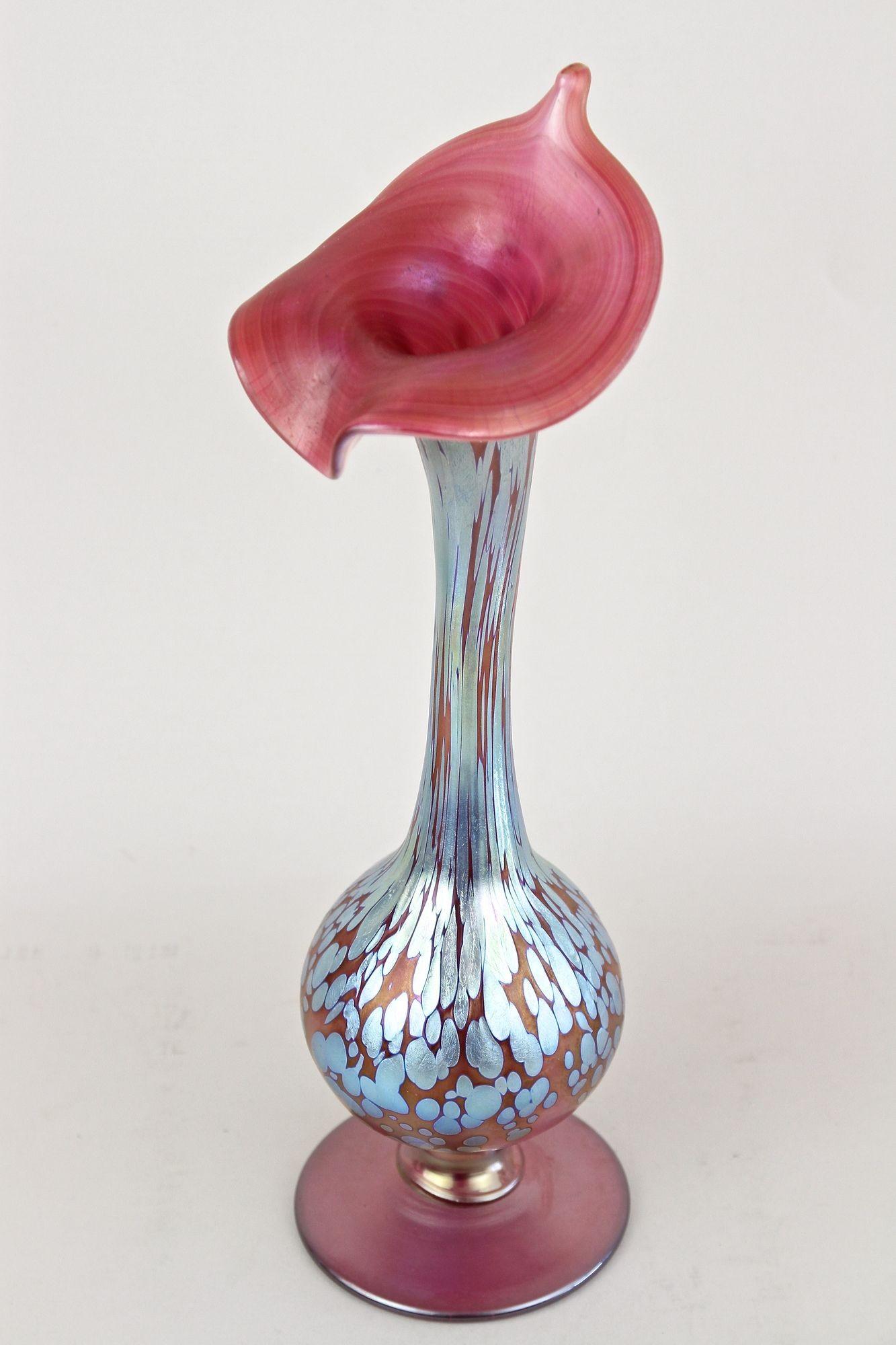 Vaso Loetz Papillon Art Nouveau 