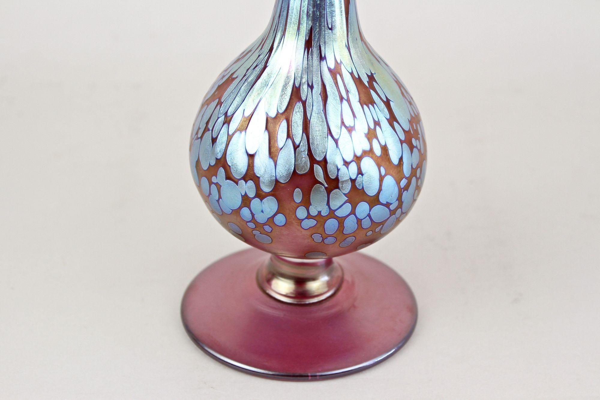 Vaso Loetz Papillon Art Nouveau 