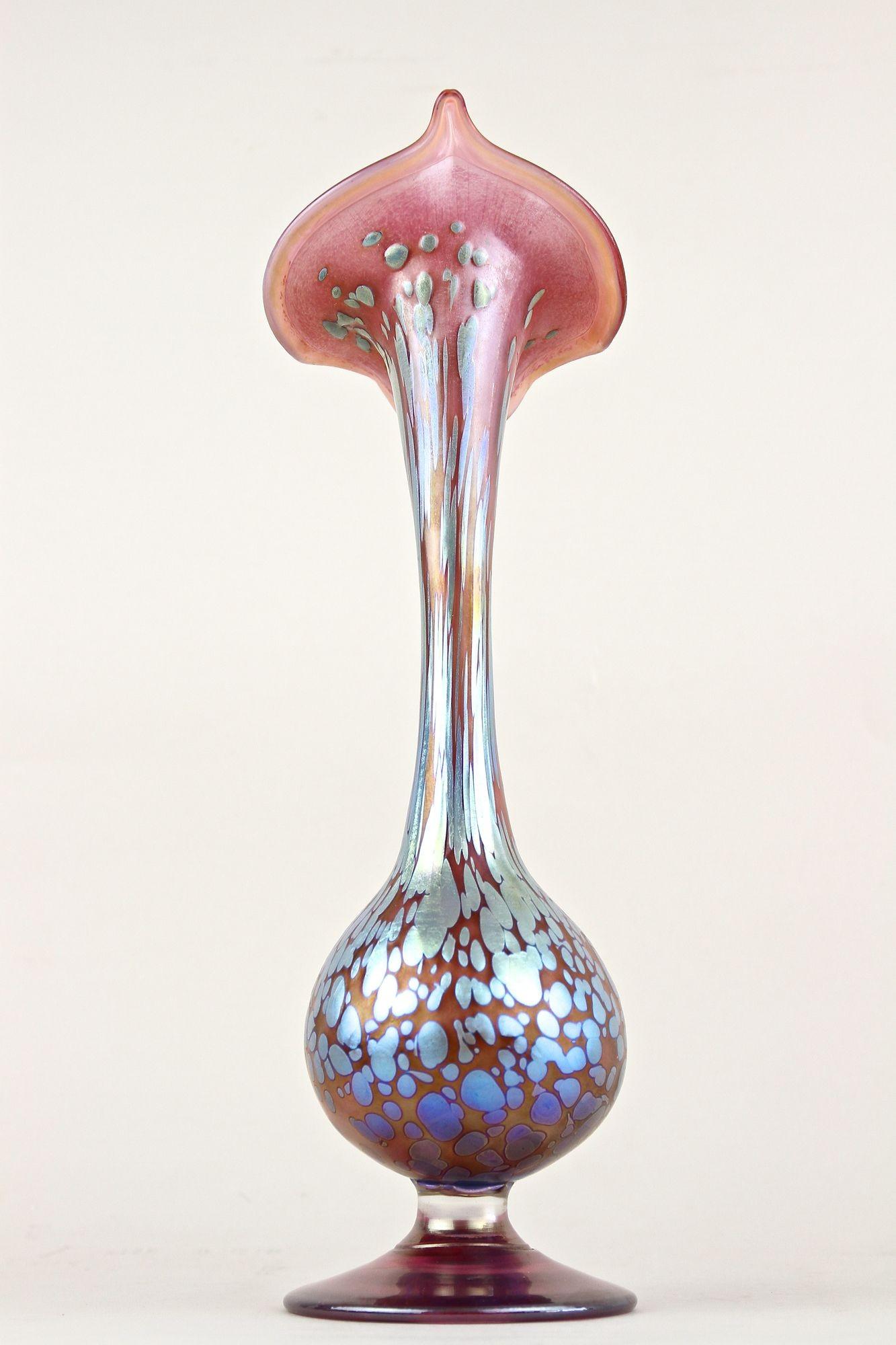 Vaso Loetz Papillon Art Nouveau 