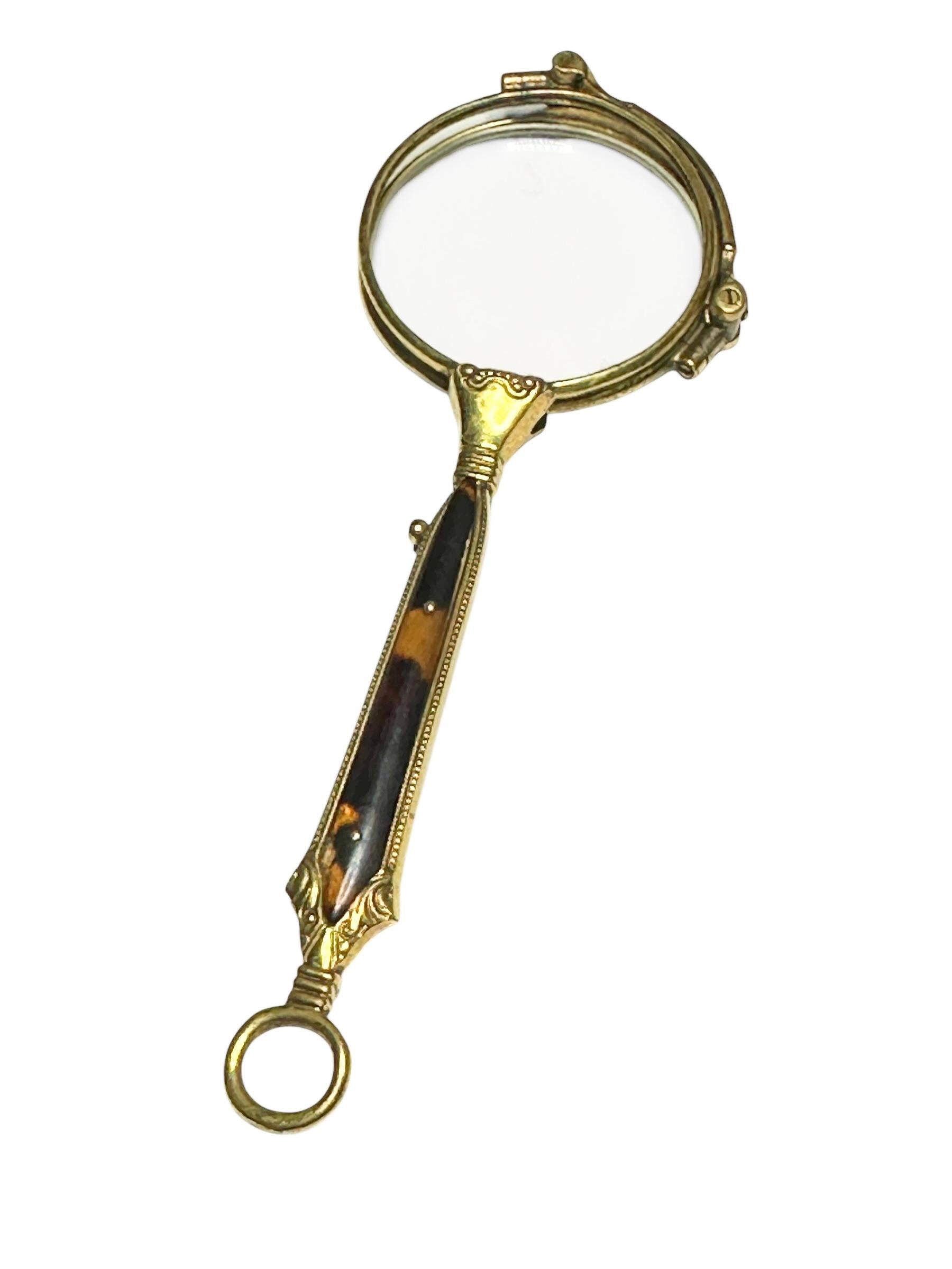Art Nouveau Lorgnette Opera Glasses Folding Spectacles Antique Austria 1900s For Sale 3