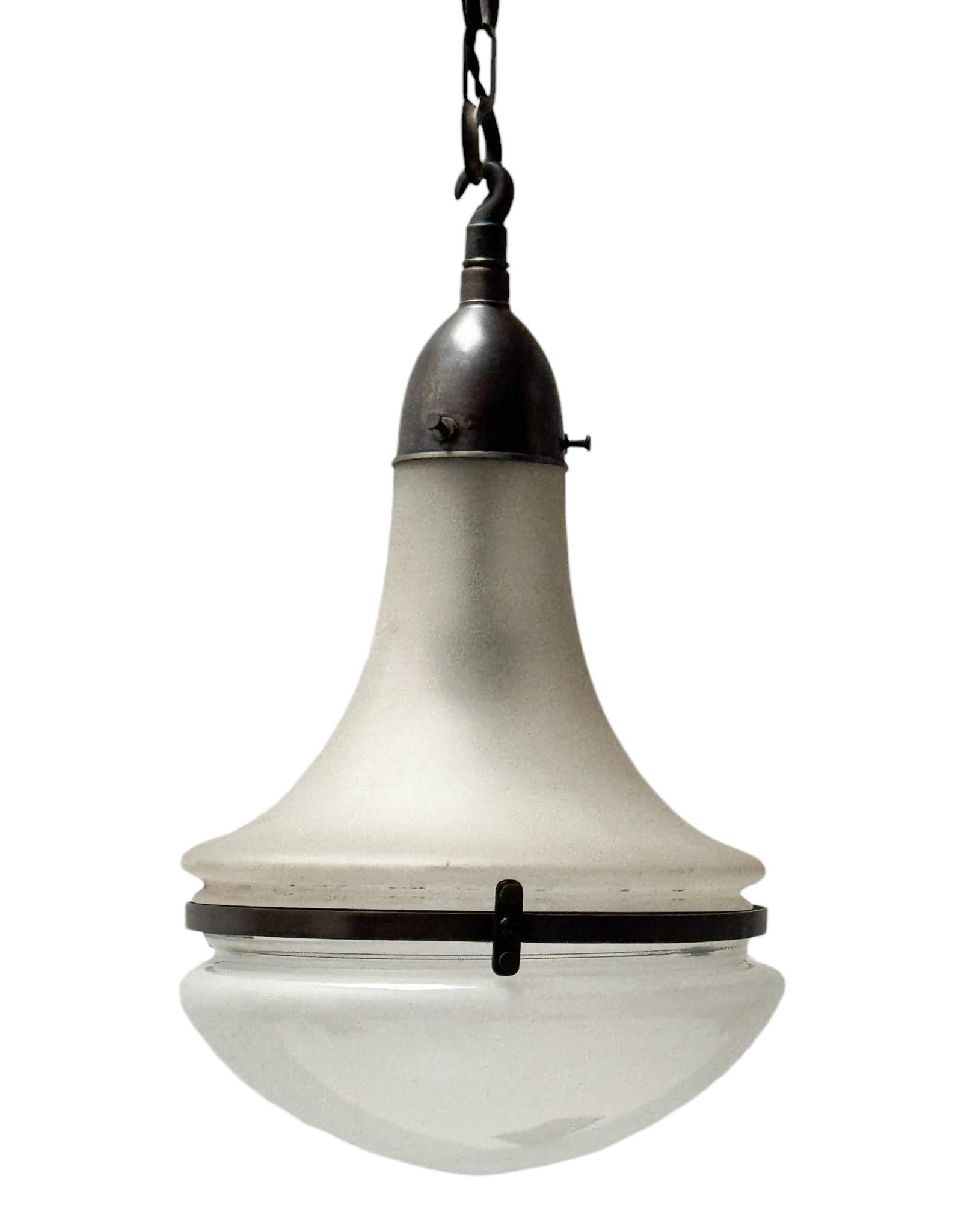 Lampada a sospensione Luzette in stile Art Nouveau di Peter Behrens per Siemens, 1900 in vendita 5