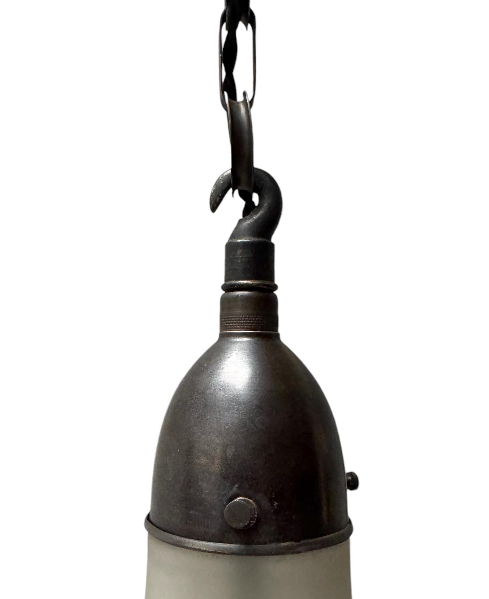 Lampada a sospensione Luzette in stile Art Nouveau di Peter Behrens per Siemens, 1900 in vendita 7