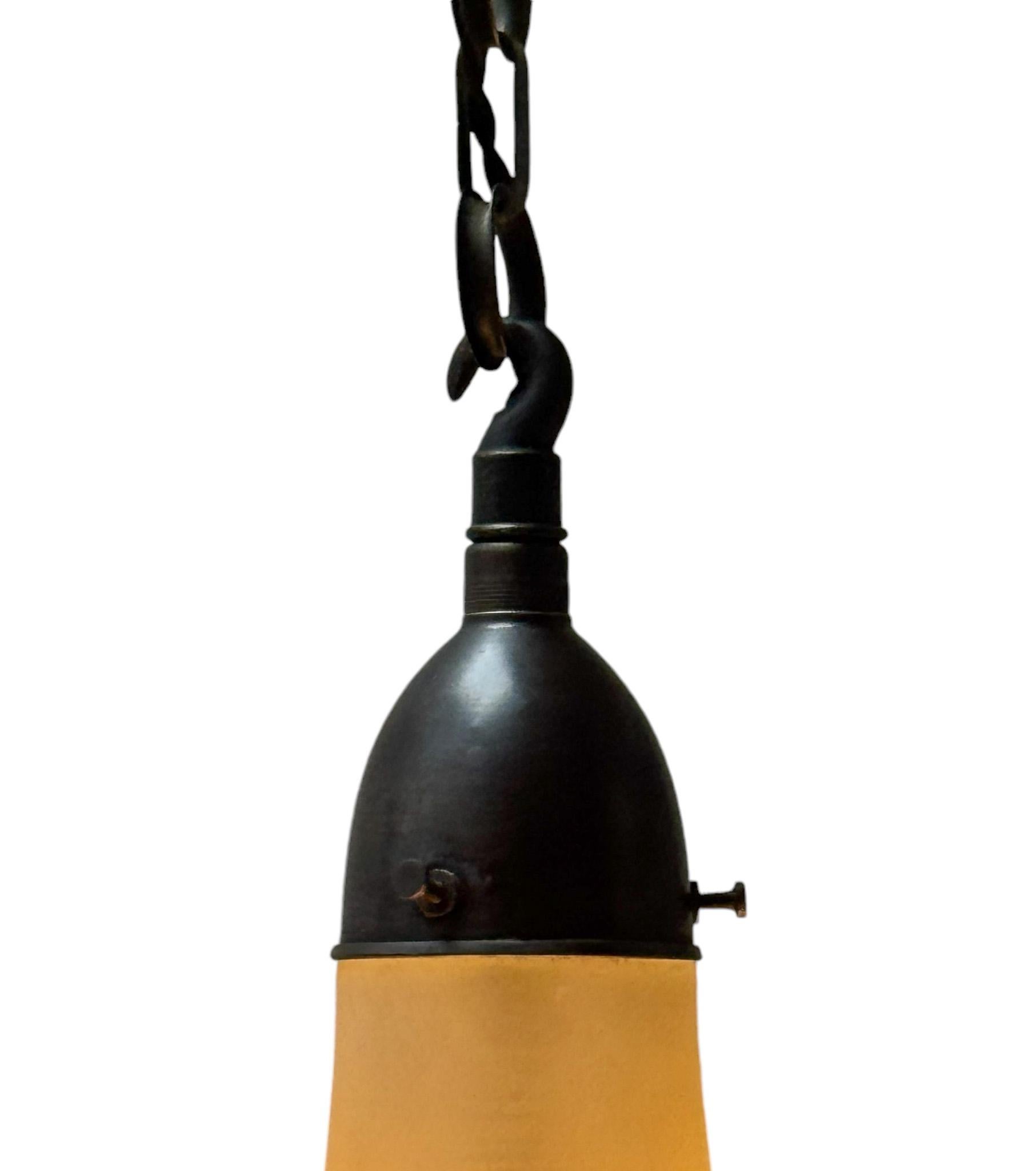 Lampada a sospensione Luzette in stile Art Nouveau di Peter Behrens per Siemens, 1900 in vendita 2