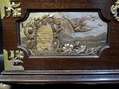 Art Nouveau Mahogany Box 'Casket'