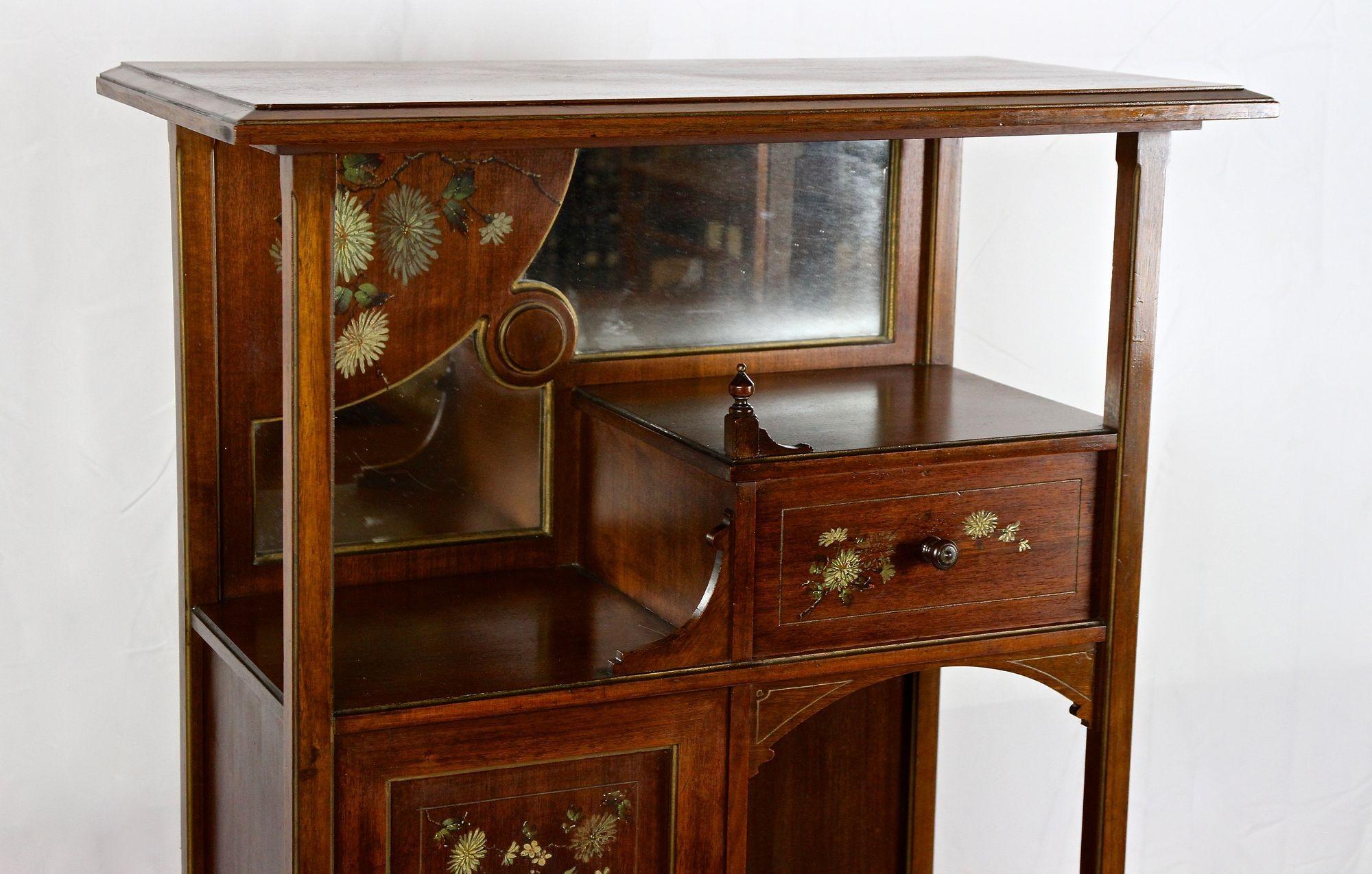 art nouveau cupboard