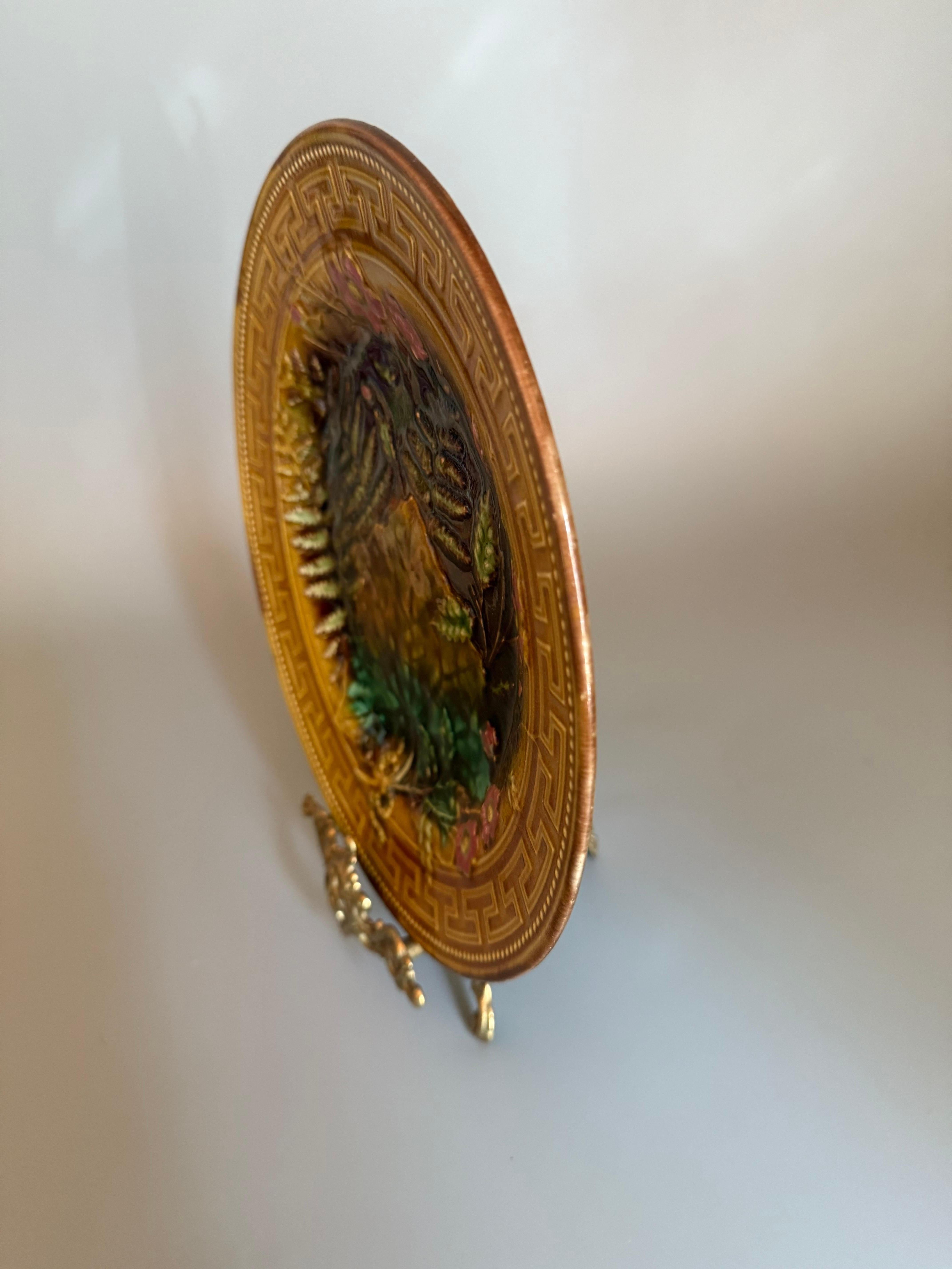 Art Nouveau Majolica  Gustavsberg Sweden 19th Century For Sale 5