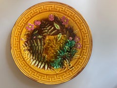 Art Nouveau Majolica  Gustavsberg Sweden 19th Century