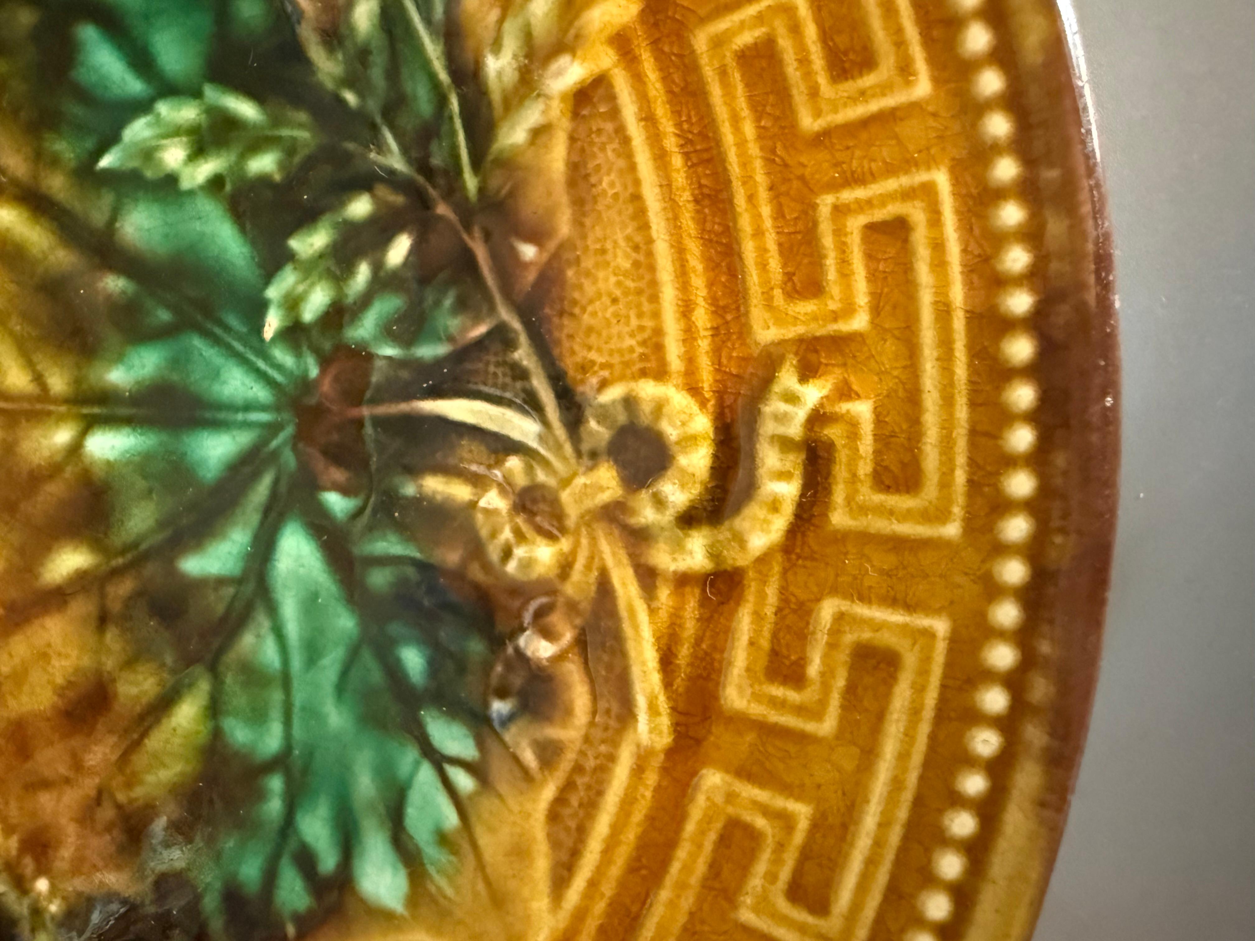 Art Nouveau Majolica  Gustavsberg Sweden 19th Century For Sale 2