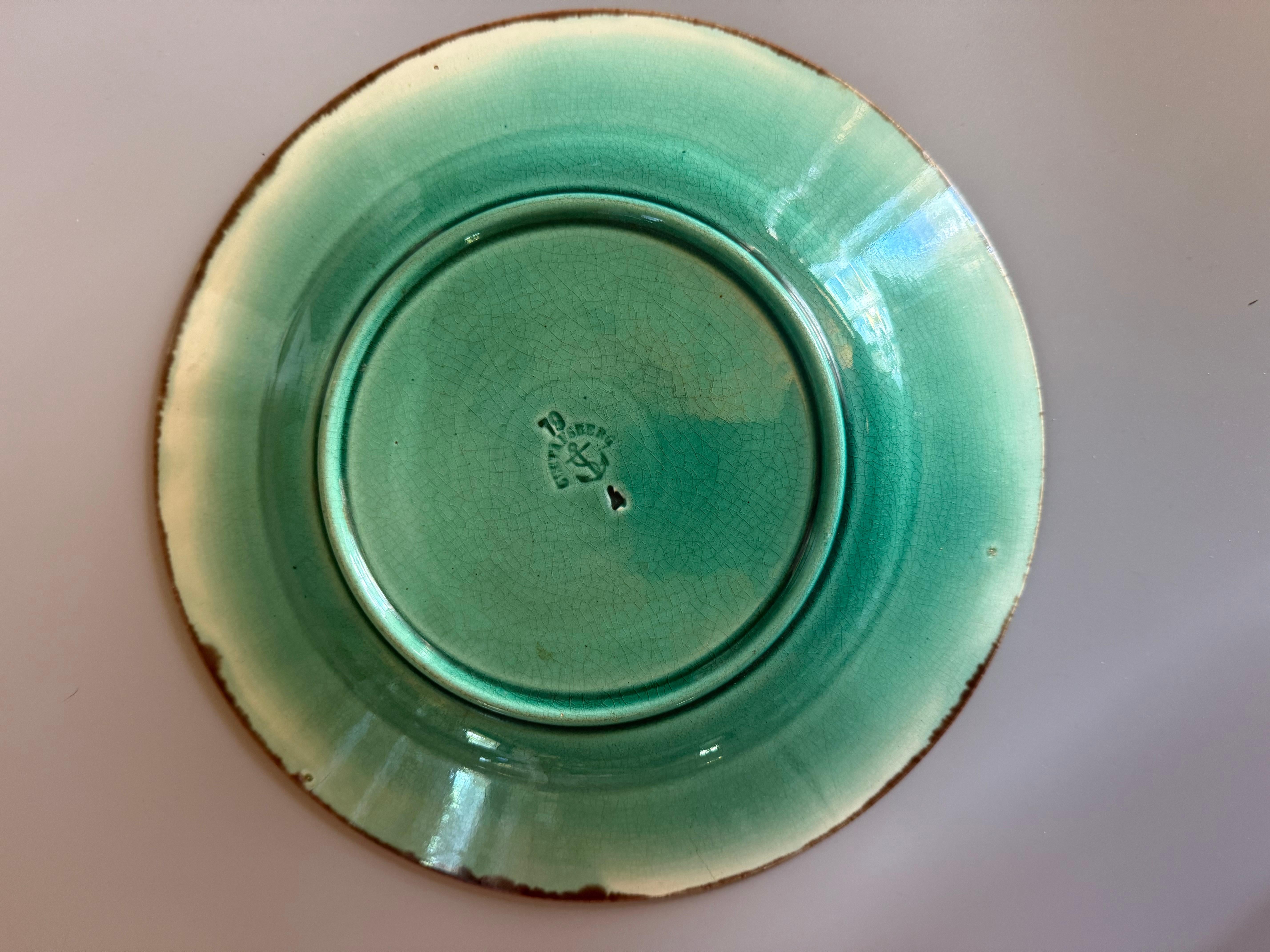 Art Nouveau Majolica  Gustavsberg Sweden 19th Century For Sale 3