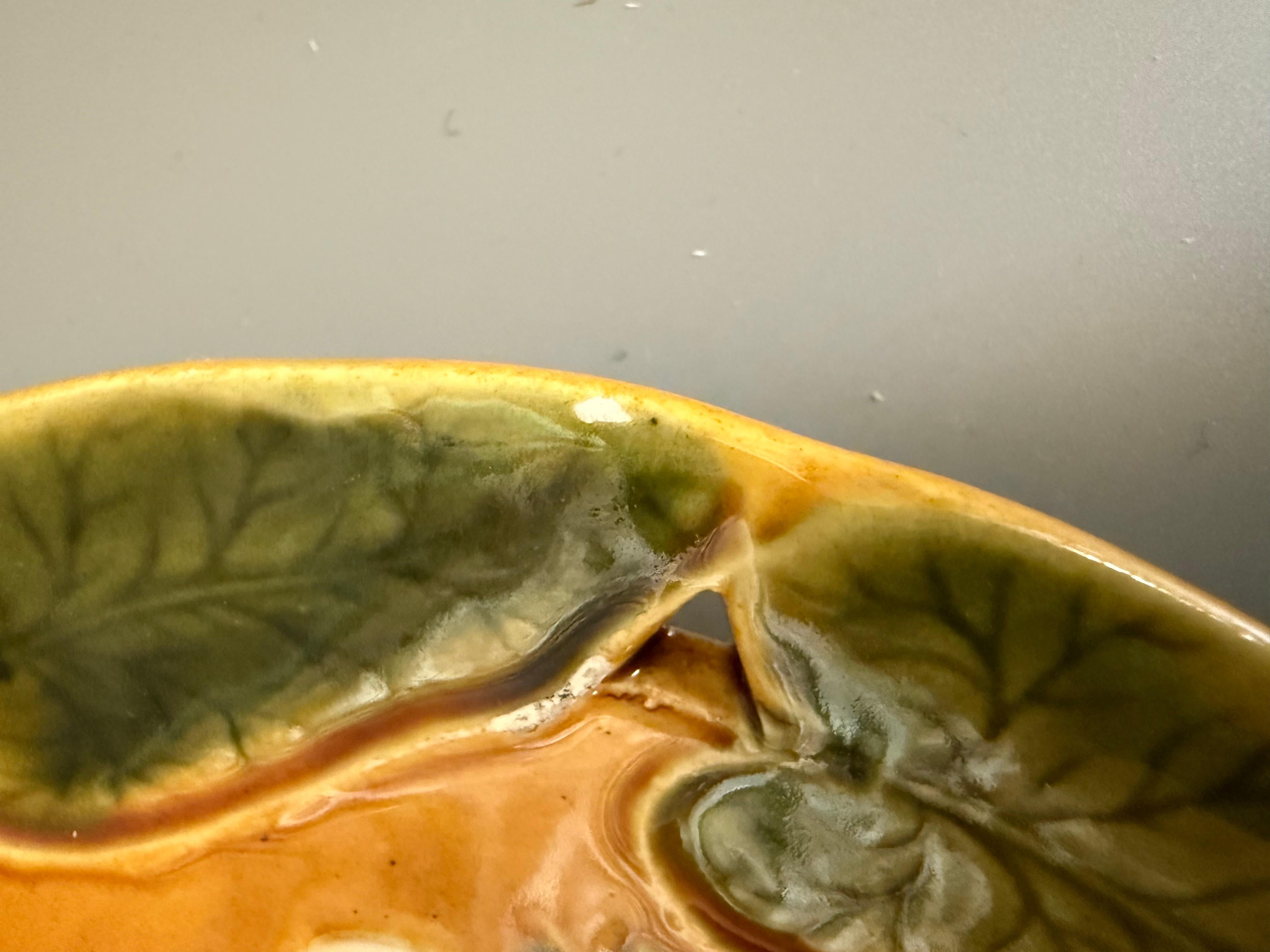 Art Nouveau Majolique Nénuphar Deux Assiettes Villeroy & Boch 1890 en vente 3