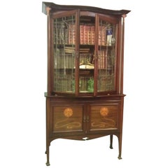 Art Nouveau Marquetry Cabinet Iconic Galle/Majorelle Style, Tycoon's Provenance