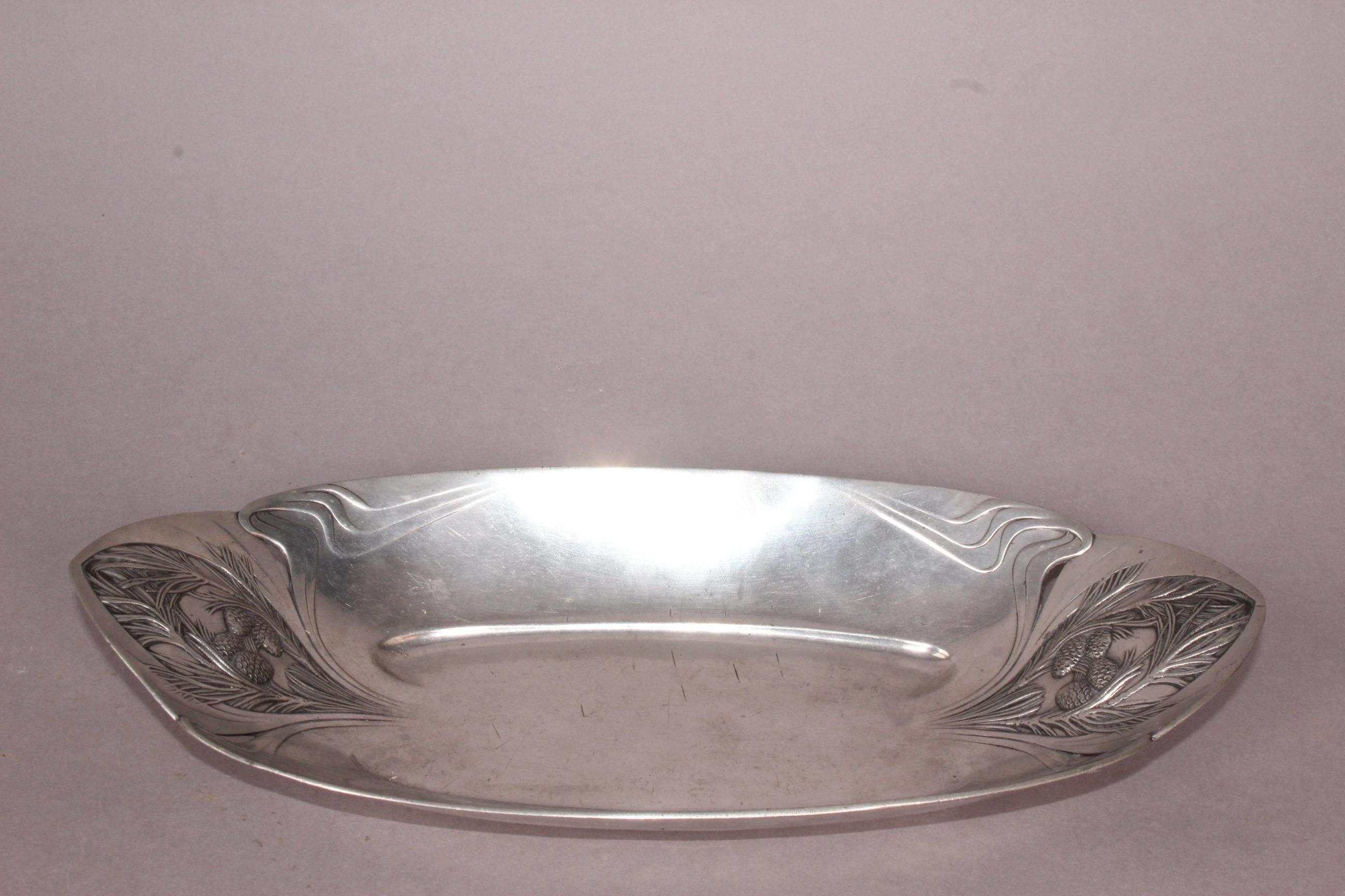 20th Century Art Nouveau Metal Cup