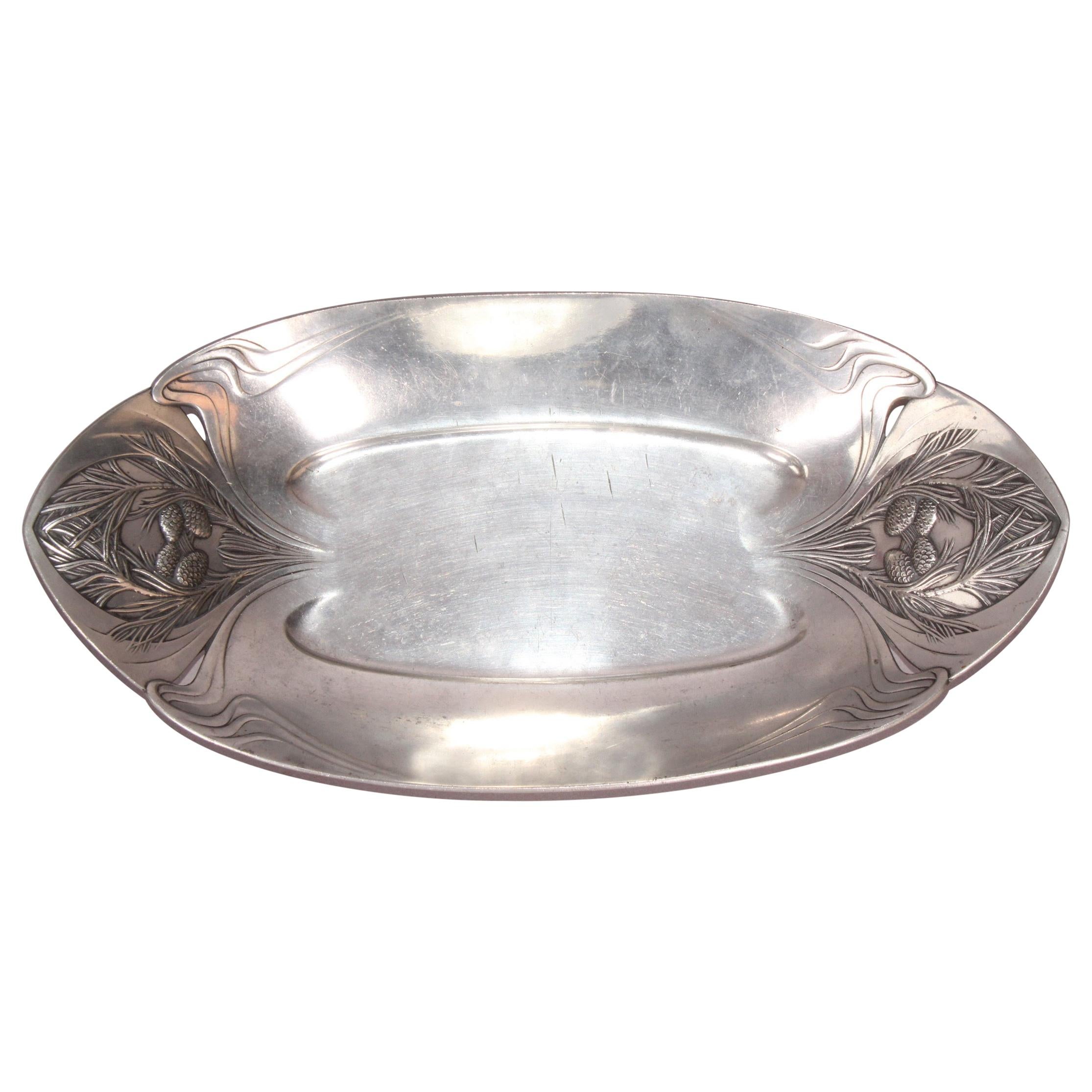 Art Nouveau Metal Cup