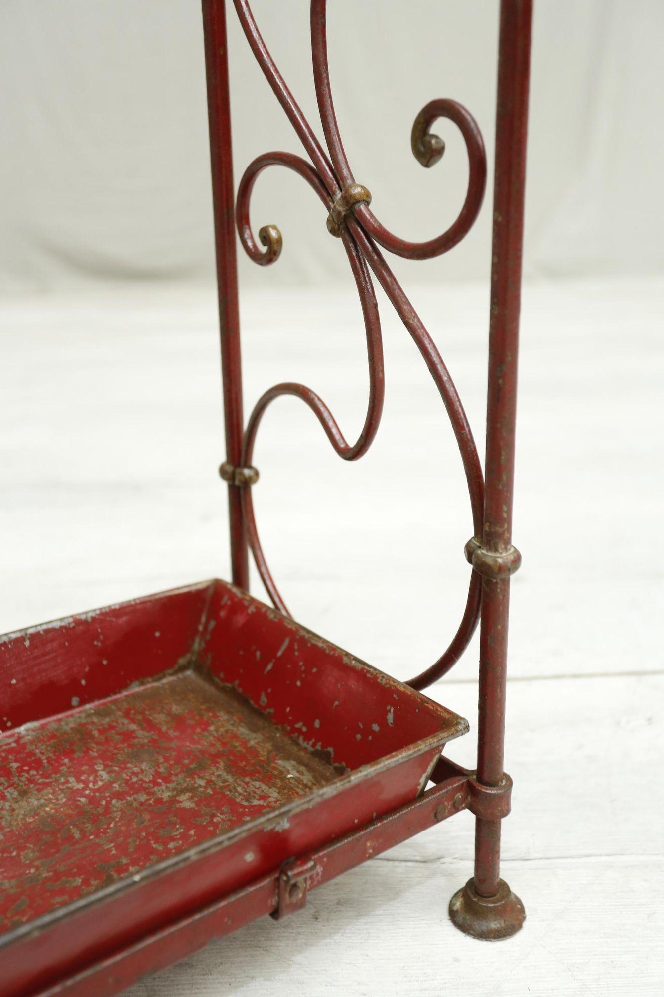 Early 20th Century Art Nouveau Metal Stick Stand