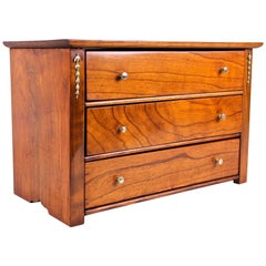 Art Nouveau Miniature Commode Cherrywood, Austria, circa 1900