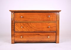 Art Nouveau Miniature Commode Cherrywood, Austria, circa 1900
