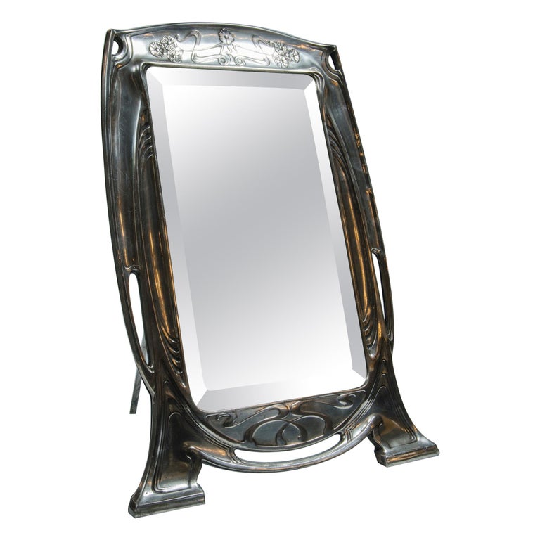Art Nouveau Mirror Argentor For Sale