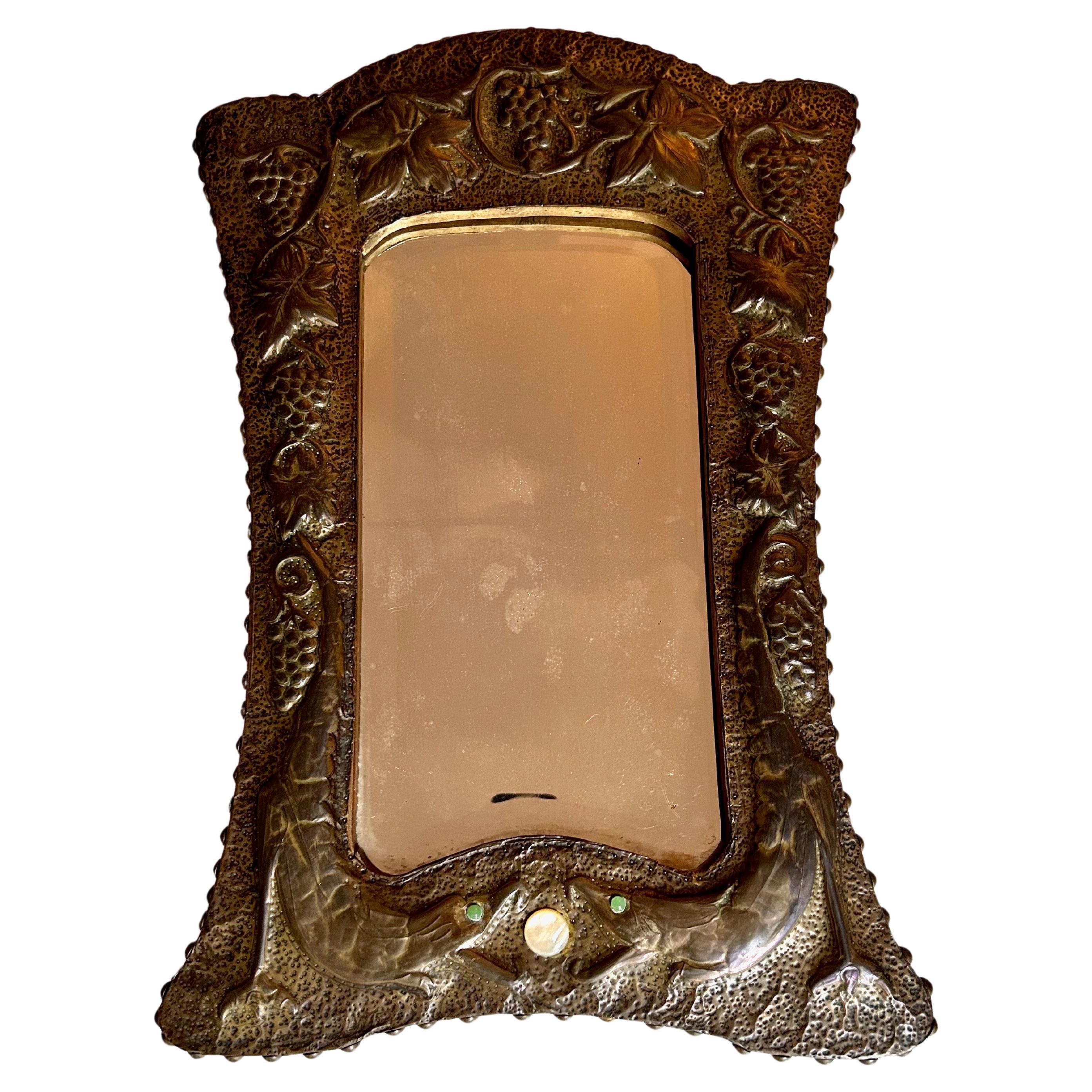 Art Nouveau mirror circa 1900