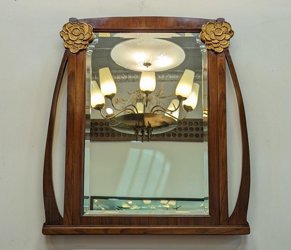 Art Nouveau Mirror For Sale 3