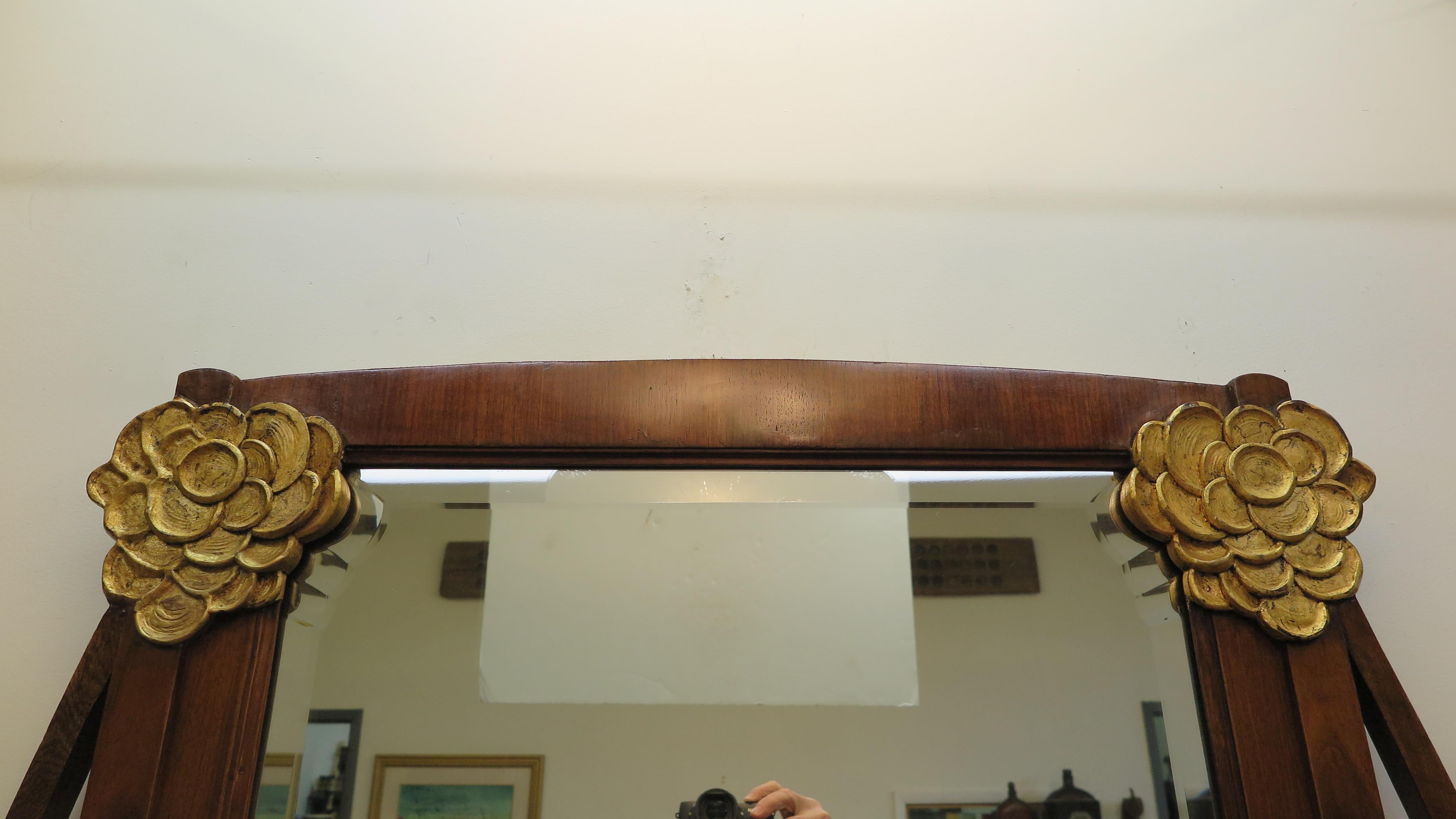 miroir style art nouveau