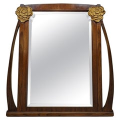 Antique Art Nouveau Mirror