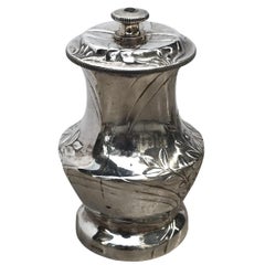 Art Nouveau Mistletoe Pepper Mill by Gallia