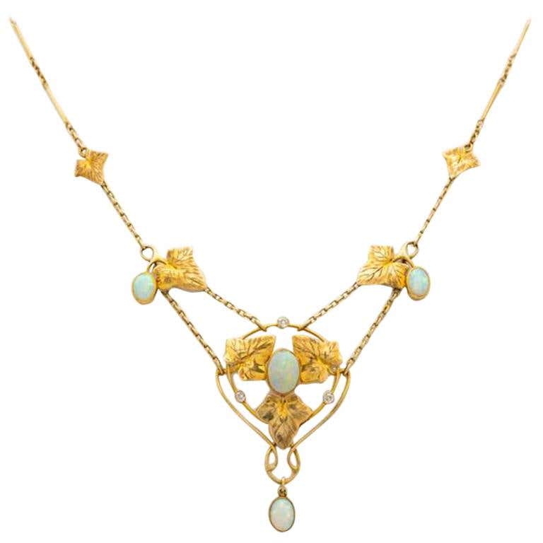 Peridot and aquamarine necklace Clearance
