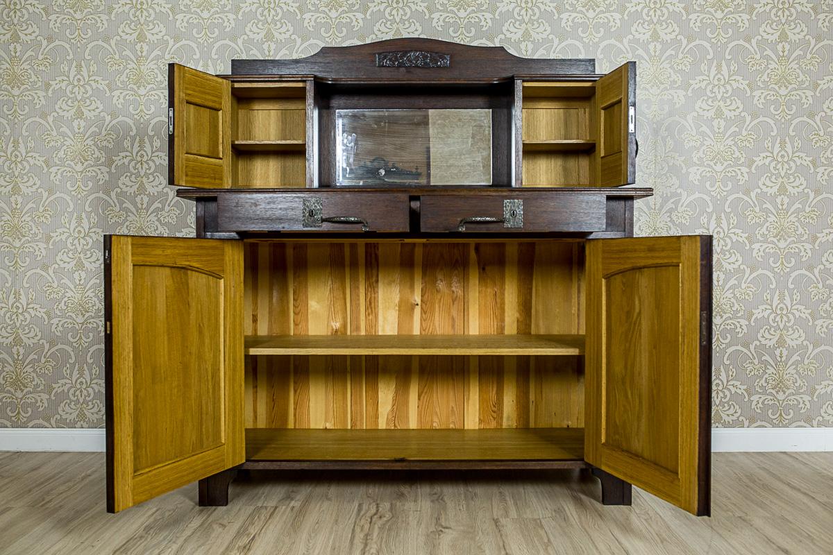 Art Nouveau Oak Dining Room Set, circa 1910-1920 6