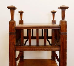 Art Nouveau Oak Harness, Belgium